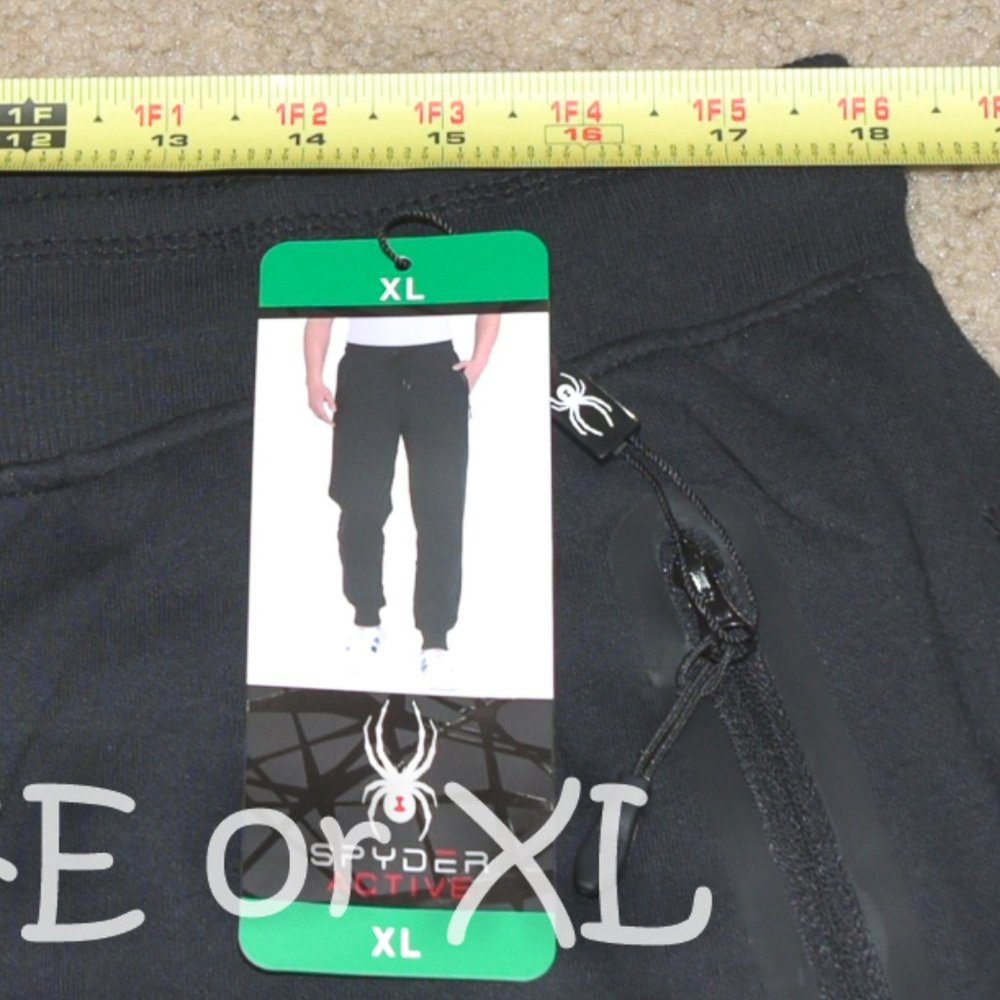 Spyder Men's Jogger pants in BLUE  SIZE L XL XXL - Picture 8 of 10